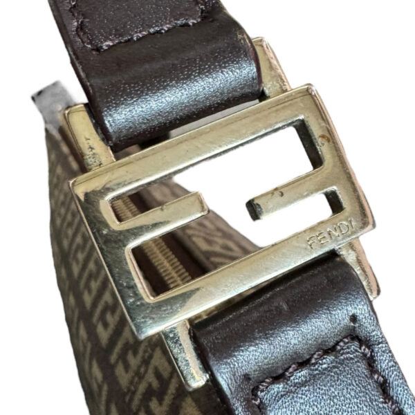 Fendi Monogram Shoulder Bag in Brown - Image 6